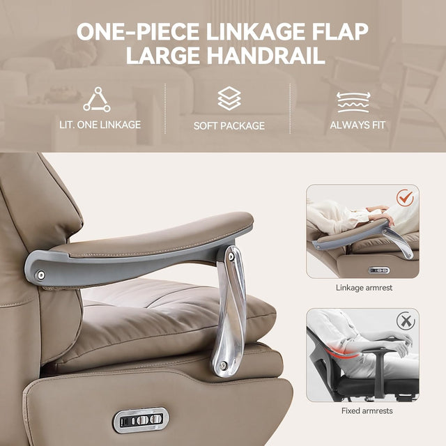 Early Spring 49%Off💥SOFTREST Executive Office Chair with Footrest