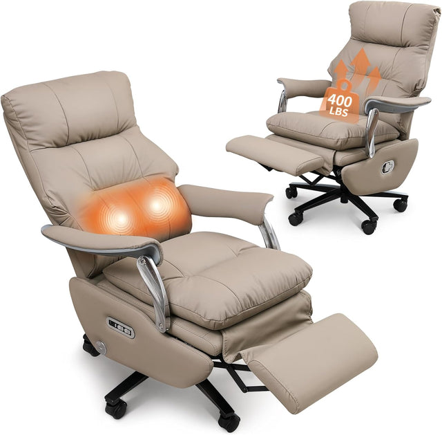 Early Spring 49%Off💥SOFTREST Executive Office Chair with Footrest